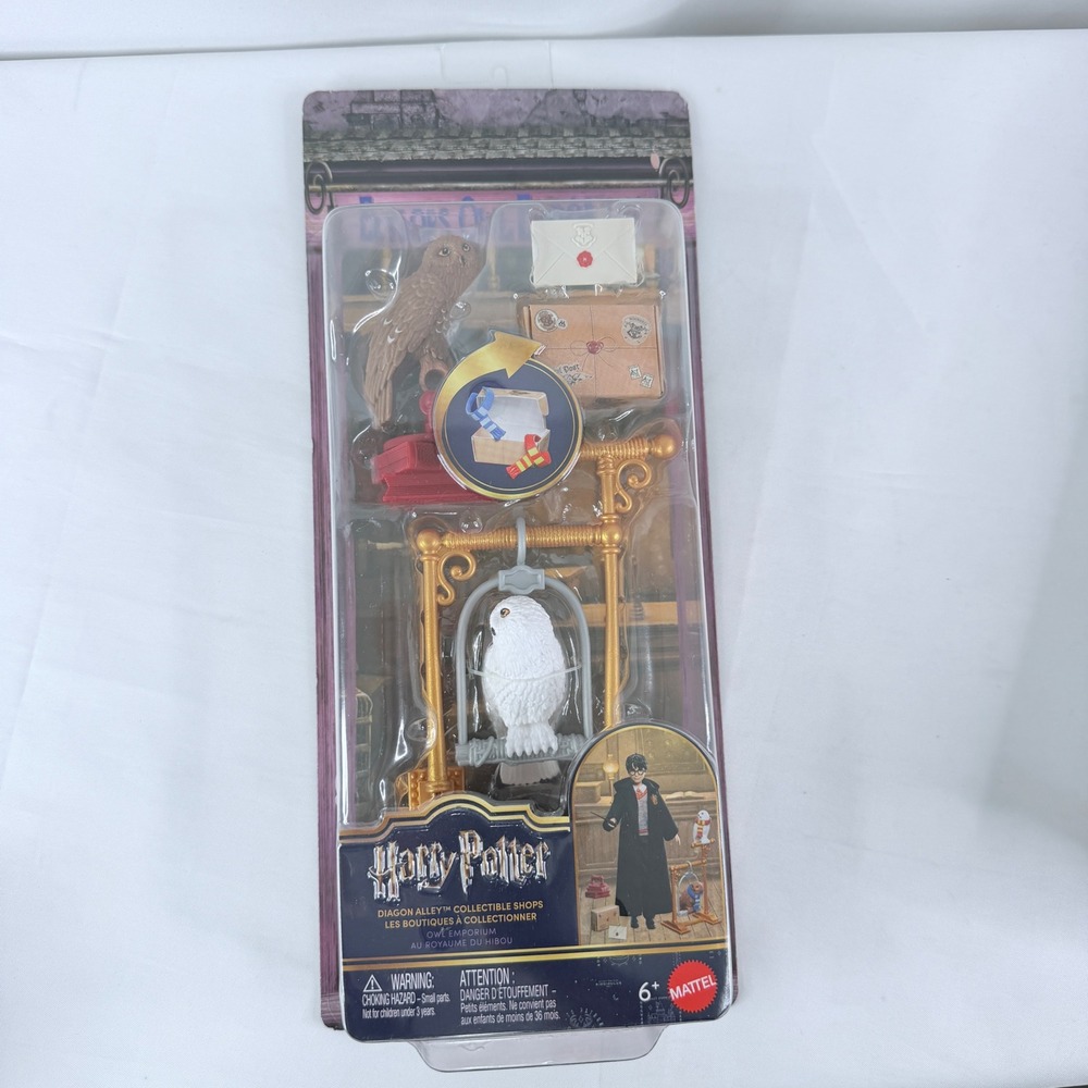 Mattel Harry Potter Diagon Alley Eeylops Owl Emporium Accessory Set JGM23 NEW